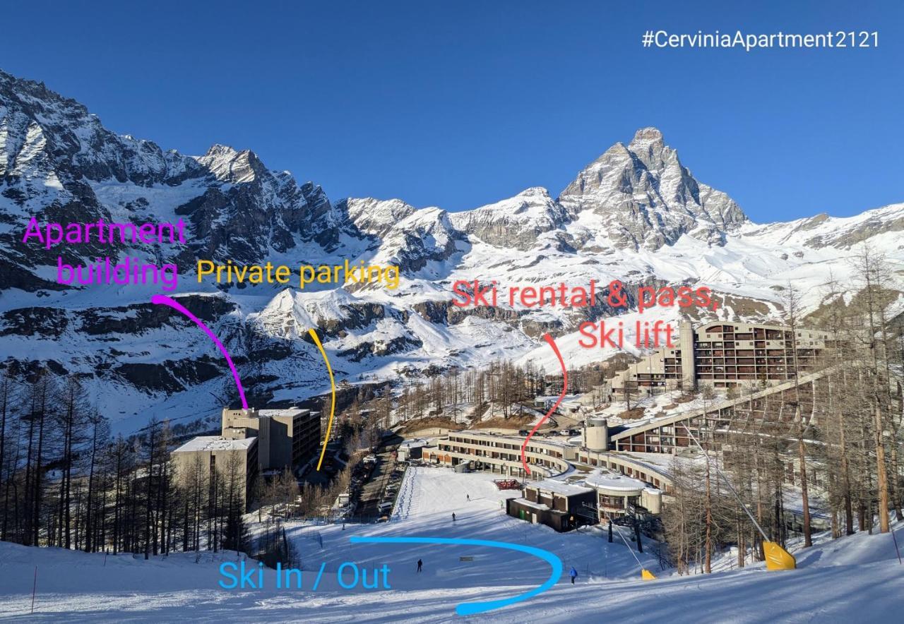 Cervinia Apartment 2121 - Ski & Mountain Panorama Breuil-Cervinia Luaran gambar